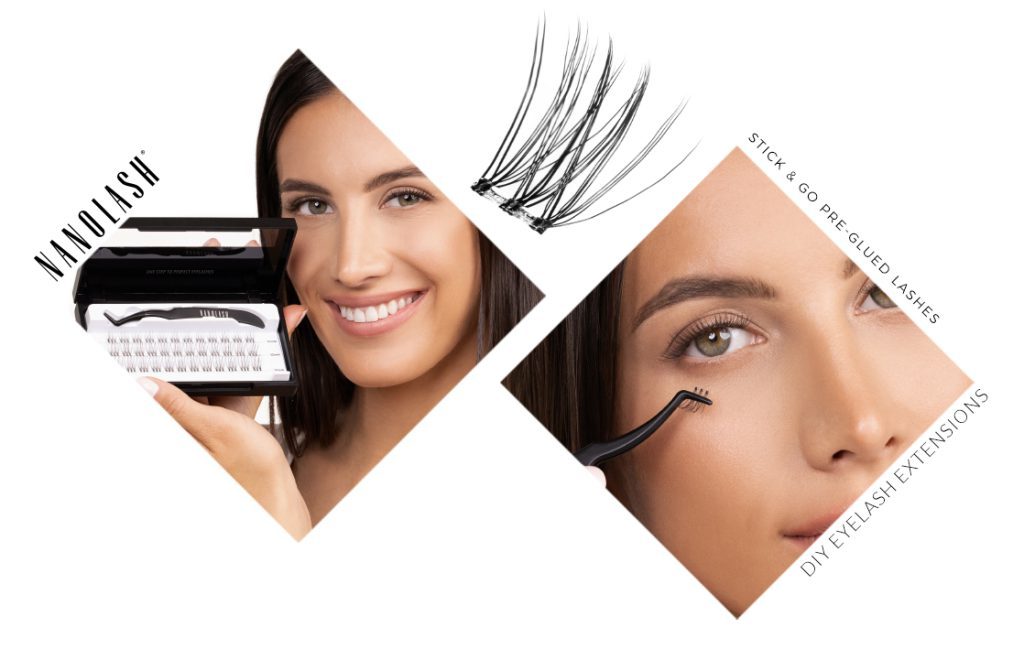 Falske punktvipper Pre-Glued nanolash